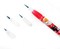 Tiny Mills 24 Pcs Christmas Multi Point Stackable Push Pencil Assortment with Eraser for Christmas Party Favor Prize Stocking Stuffers Classroom Rewards